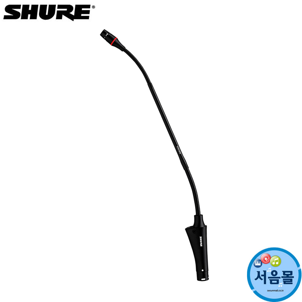 Shure 슈어 강대상마이크 구즈넥마이크 CVG18RS-B/C 18인치