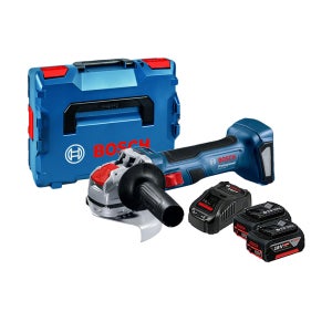 보쉬 그라인더 GWX 18V-7 충전 X-LOCK 그라인더 세트 18V 5.0Ah