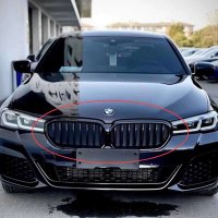 21-22 BMW G30 LCI MP 블랙 전면 프론트 키드니 그릴