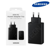 삼성 정품 65W C타입 USB PD 3포트 초고속 충전기 트리오 EP-T6530 갤럭시 S23 플러스 울트라