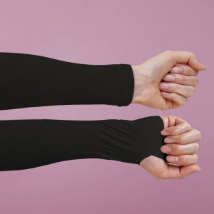 1+1 UV차단 여름 쿨토시 + 손등커버 롱 팔토시 쿨링