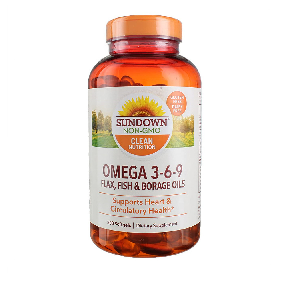 Sundown Naturals Omega 선다운네이처스 트리플 <b>오메가 369</b> 200정