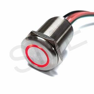 SM-P19ZM-LX-R 19파이 선타입 버튼 방수 메탈 터치 락 스위치