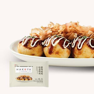 [1+1] 하코야 문어쏙쏙 타코야끼 352g 1팩+1팩 / 냉동타코야끼