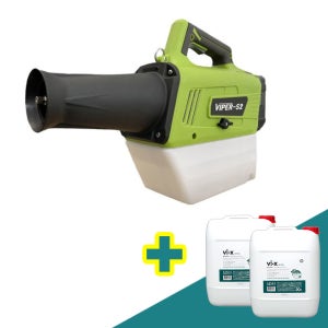 바이퍼 S2 무선 충전 방역소독기 VIPER-S2 + 소독제 사은품증정(20Lx2통)