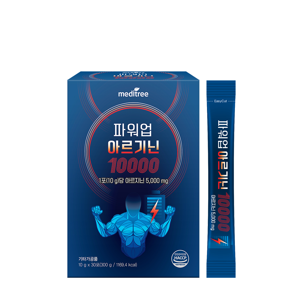 메디트리 파워업 아르기닌 10000 (10g×30포, 1박스)