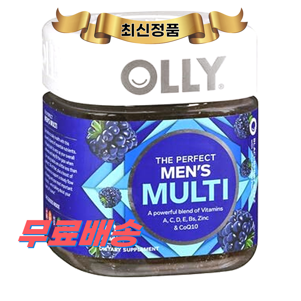 Olly 멘즈 멀티 <b>비타민</b> <b>징크</b> CoQ10 90정 올리 Men’s Multi Vitami