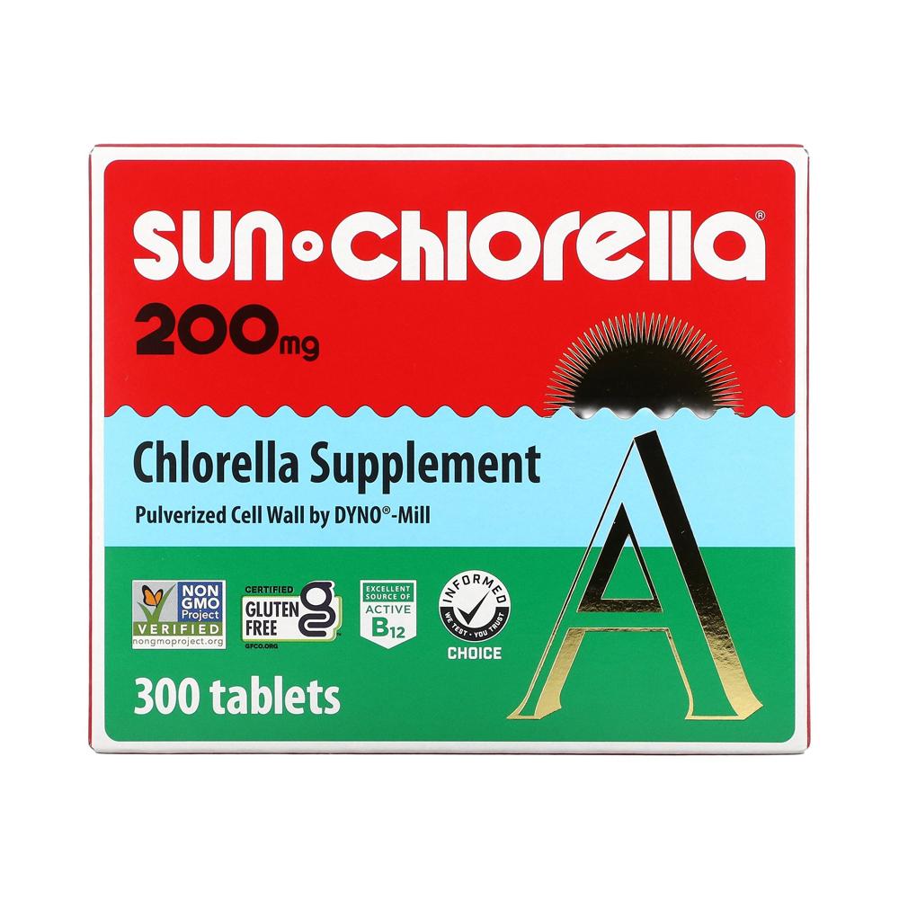 Sun Chlorella 클로렐라 200mg 300정