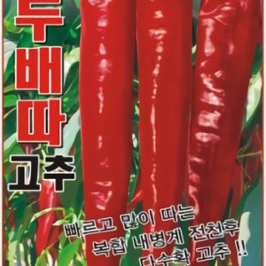 빠르고 많이 따는 복합 내병계 전천후 다수확 고추 두배따 고추 씨앗 7만립
