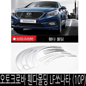 오토크로바 휀다몰딩 LF쏘나타 (10P) 가드몰딩