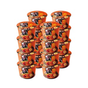 팔도 틈새라면 매운김치 컵라면 105g 16개