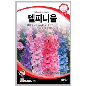 델피니움 꽃씨앗 200립