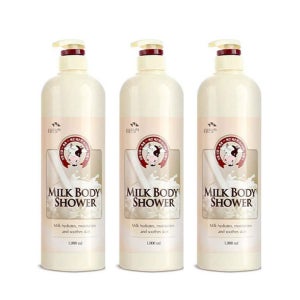 꽃을든남자 우유 바디샤워 밀크, 1L, 3개