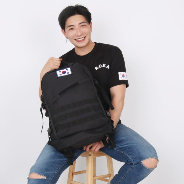 군인출타가방 군용 군인가방 군대 공군 로카 출타 훈련소 백팩 45L