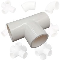 PVC 파이프 연결 커넥터 소켓 배관 자재 부속 조인트 20mm T자