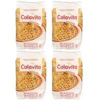 Colavita Wagon Wheels Semolina Pasta 이탈리아 콜라비타 왜건 휠 바퀴모양 듀럼밀 세몰리나 파스타 454g 4팩