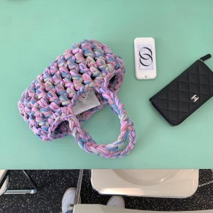 코바늘DIY 릴리 네트백 뜨기 봄 여름 가을 코바늘가방만들기패키지