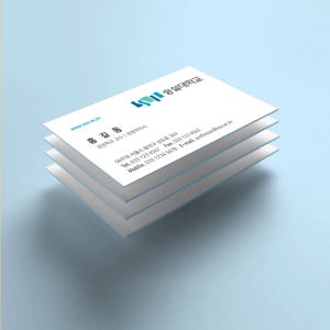 정보전달에 충실한 숭실대학교명함 숭실대명함