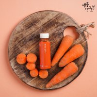 [생즙연구소] 100% 제주 구좌 당근주스 NFC 착즙 주스 HACCP 제주산 120ml x 14개