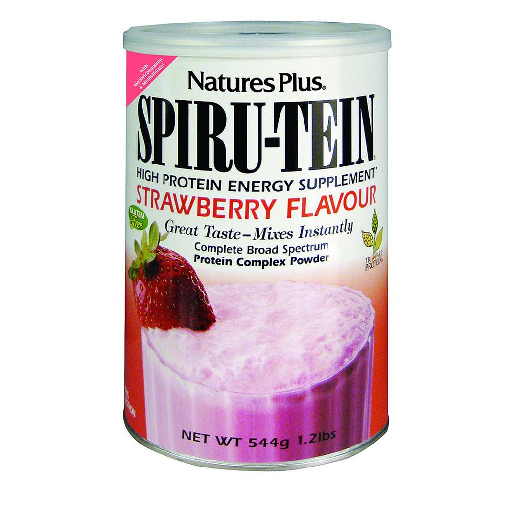 <b>NaturesPlus</b> SPIRUTEIN Shake 네이쳐플러스 스피루틴 딸기맛 544g