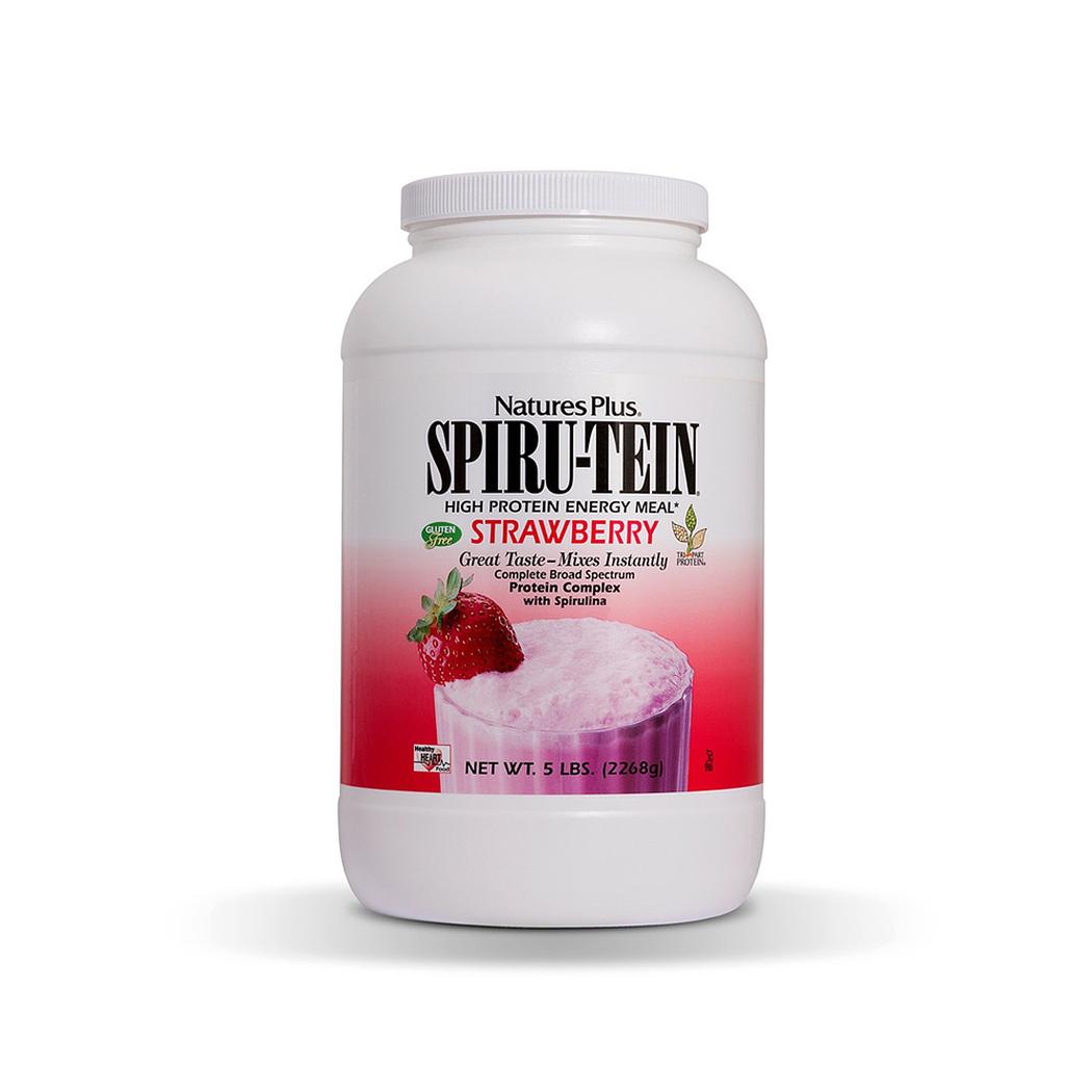 <b>NaturesPlus</b> SPIRU-TEIN Shake 스피루리나 프로틴 파우더 2268g