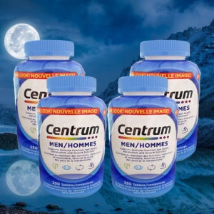 캐나다 센트룸 센트륨 포 맨 종합 멀티 비타민 C A D 남성 영양제 250 정 4개