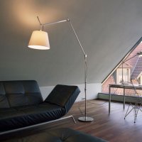 아르떼미데 톨로메오 메가 테라 Artemide TOLOMEO 플로어램프 인테리어