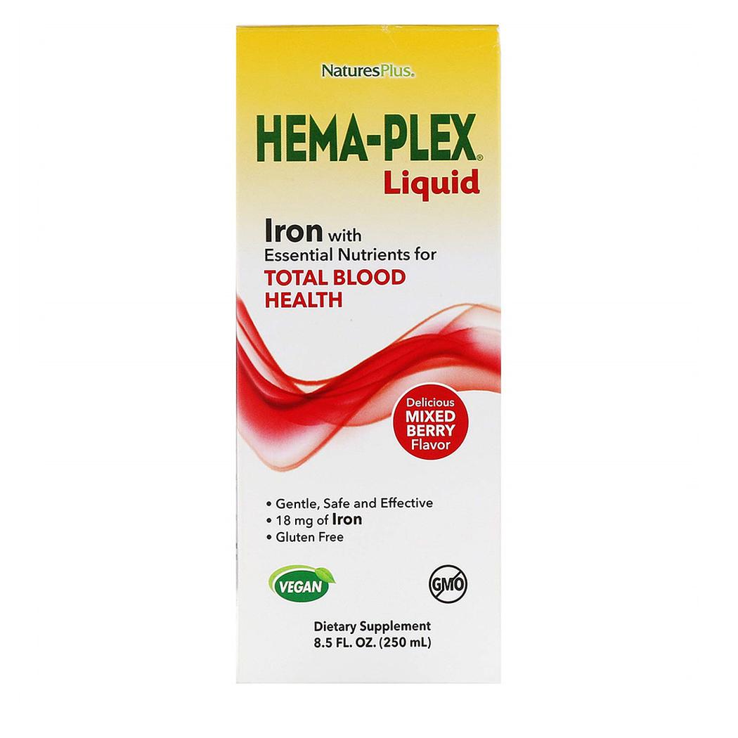 HemaPlex Iron <b>Liquid</b> 네이쳐플러스 <b>헤마</b><b>플렉스</b> 철분 액상 250ml