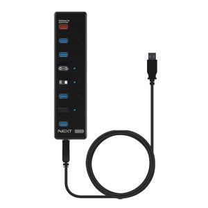USB3.0 퀵차지 QC 9P 유전원 멀티허브 PD 고속충전 포트확장 컴퓨터 PC 노트북