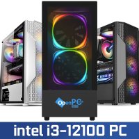 I3 컴퓨터본체 인텔12세대 i3-12100 삼성16G, Nvme 500G 게이밍 가정용 렉없는 조립PC방 본체/오픈피씨 OP-121557