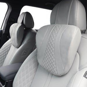 루젠 충실 차량용 목쿠션 메모리폼 목베개 국산 가죽 순정시트 색상 프리미엄