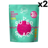 Suncore Foods 썬코어 푸드 슈퍼 스낵 레드 드래곤 후르츠 칩 150g 2팩