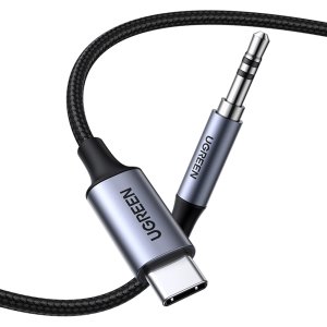 유그린 DAC C타입 3.5mm AUX 케이블 1m, CM450