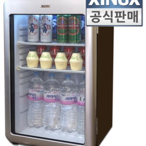 쇼케이스 XLS-106 음료 주류 냉장고 미니쇼케이스 실버 레드 올블랙 서울경기만 배송