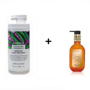 헤어비츠스캘프어성초 트리트먼트1,000m+프라칵시아르간오일120ml