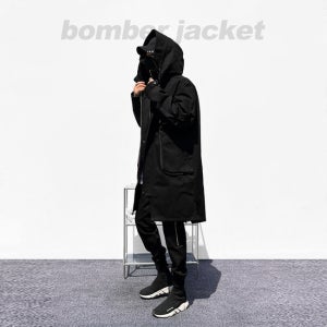 프리덤 롱 건빵면 블랙야상 남자점퍼