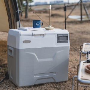 스미스앤스미시 차량냉장고 아이스투고 50L 무선 캠핑 이동식 화이트