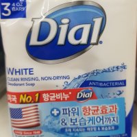 다이알비누 화이트 화장비누 3입 1개 재고있음