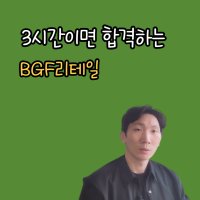 3시간이면 합격하는 BGF리테일 자소서,면접 합격 기업분석자료(pdf)