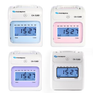 로드메일코리아 출퇴근기록기 CA-518D 디지털(출퇴근카드 100매+카트리지 1개 포함)