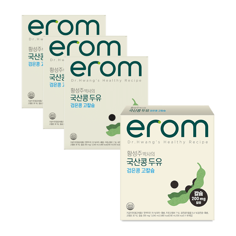 이롬 황성주박사의 국산콩두유 검은콩고칼슘