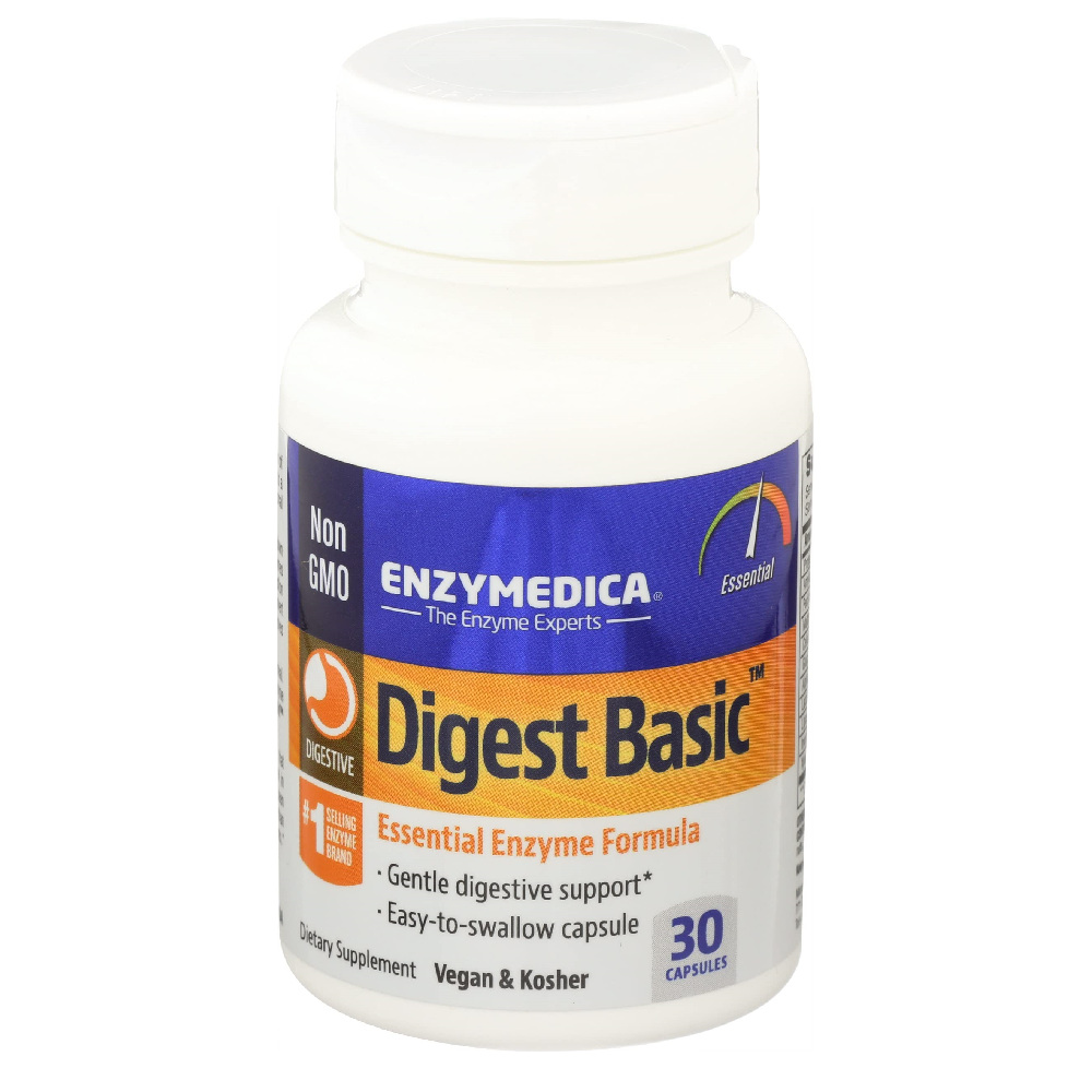 엔자이메디카 <b>다이제스트 베이직 에센셜 엔자임</b> 포뮬라 30 캡슐