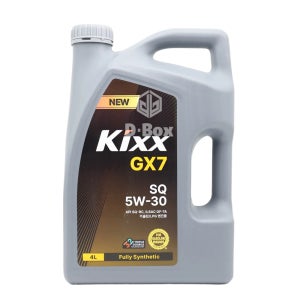 [KIXX] 킥스 GX7 5W30 4L 합성오일 (구 G1)