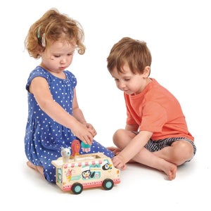 [텐더리프] 펭귄의 젤라또 트럭 영아용 자동차