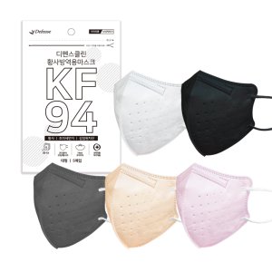 디펜스클린 KF94 새부리형 마스크(대형) 200매 (5매입)