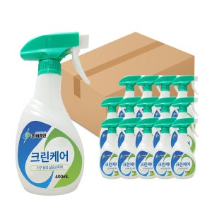 비츄인 크린케어 순수케어 알콜 58.8 주방 기구 아기장난감 뿌리는소독제 400ml, 15개