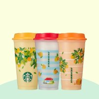 스타벅스 제주 리유저블 컵 세트 473ml (3p)