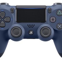 일본직송 정품 무선 컨트롤러 (DUALSHOCK 4) 미드나이트 블루 조이스틱