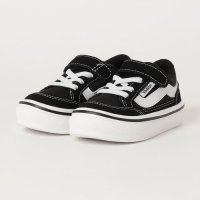 Vans kids falken sneakers 반스 키즈 팔켄 스니커즈 V3830K Black/White 검흰 화이트스티치 컬러 (15-22) 아동화 유아 신발 키즈 운동화 찍찍이