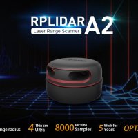 [라이다 A2 360도 레이저 스캐너킷 12M] RPLiDAR A2M8 360 Degree Laser Scanner Kit - 12M Range [미국정품,추가비용X]